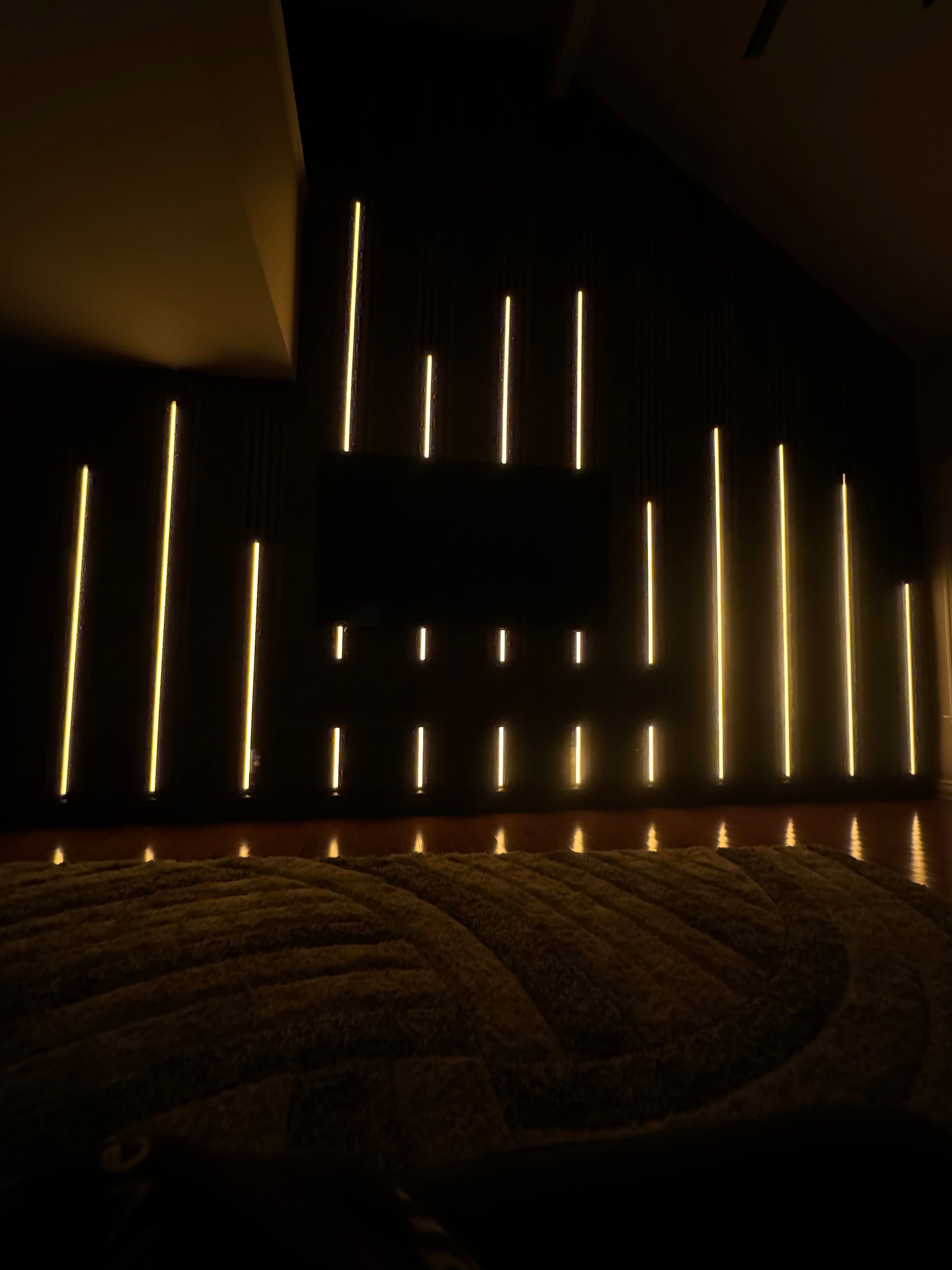 High Cieling with Lights